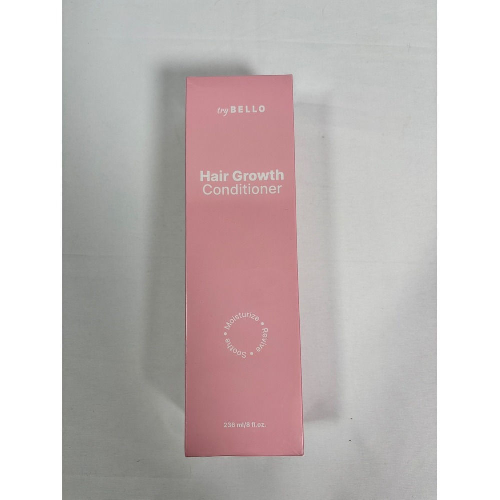 Trybello Hair Growth Conditioner 8oz New In Box Vegan For Thinning Hair Pink